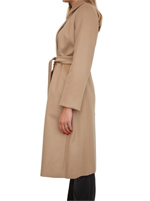 Cappotto Bcollag Max Mara in pura lana cammello in DONNA