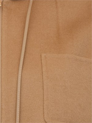Giaccone Mina di Max Mara in lana, cashmere e seta cammello in DONNA