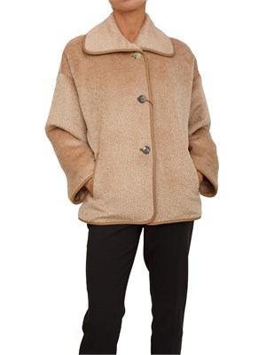 Giaccone Vadet Max Mara in alpaca cammello in DONNA