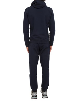 Tuta uomo Aeronautica Militare in cotone blu (felpa+pantalone) in UOMO