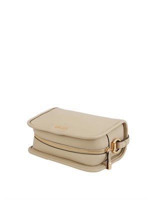 Borsa Liu Jo Manhattan in ecopelle beige in DONNA