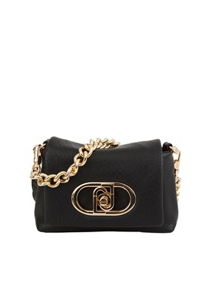 Borsa LaPuffy in ecopelle matelassÉ nera in DONNA