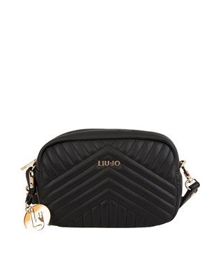 Borsa Liu Jo donna in ecopelle nera matelassÉ in DONNA