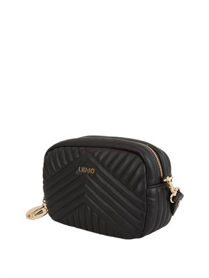 Borsa Liu Jo donna in ecopelle nera matelassÉ in DONNA