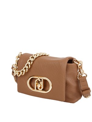 Borsa LaPuffy in ecopelle matelassÉ cuoio in DONNA