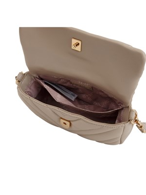 Borsa Liu Jo Lunny XS in ecopelle matelassÉ beige in DONNA