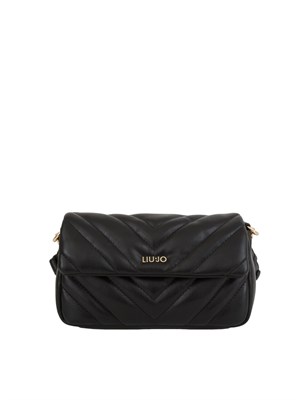 Borsa Liu Jo Lunny XS in ecopelle matelassÉ nero in DONNA
