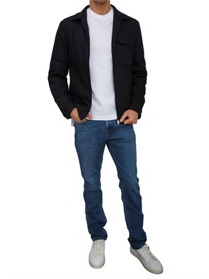 T-shirt uomo Corneliani in cotone bianco in UOMO