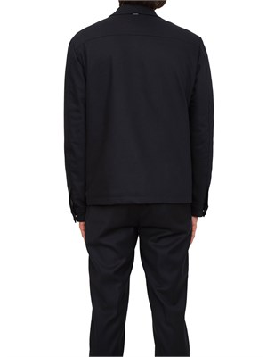 Giubbotto uomo Corneliani in misto cashmere e lana blu in UOMO