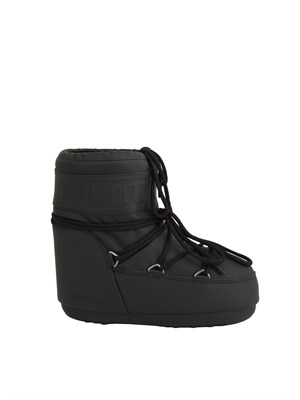 Moon Boot Icon Low Rubber unisex nero in DONNA