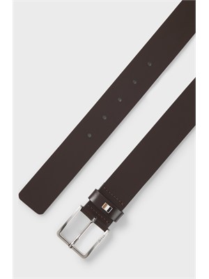 Cintura BOSS Uomo in pelle italiana marrone in UOMO