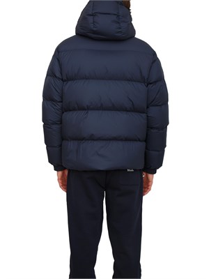 Piumino uomo Emporio Armani in nylon blu in UOMO