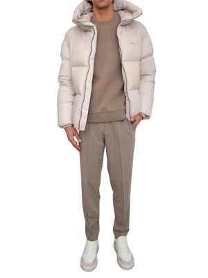 Giubbino uomo Armani Exchange in nylon beige in UOMO