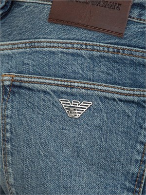 Jeans Emporio Armani uomo in denim delavÉ in UOMO