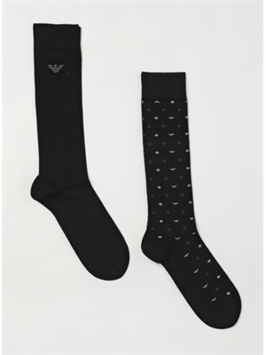 Pack 2 paia calzini Emporio Armani neri in UOMO