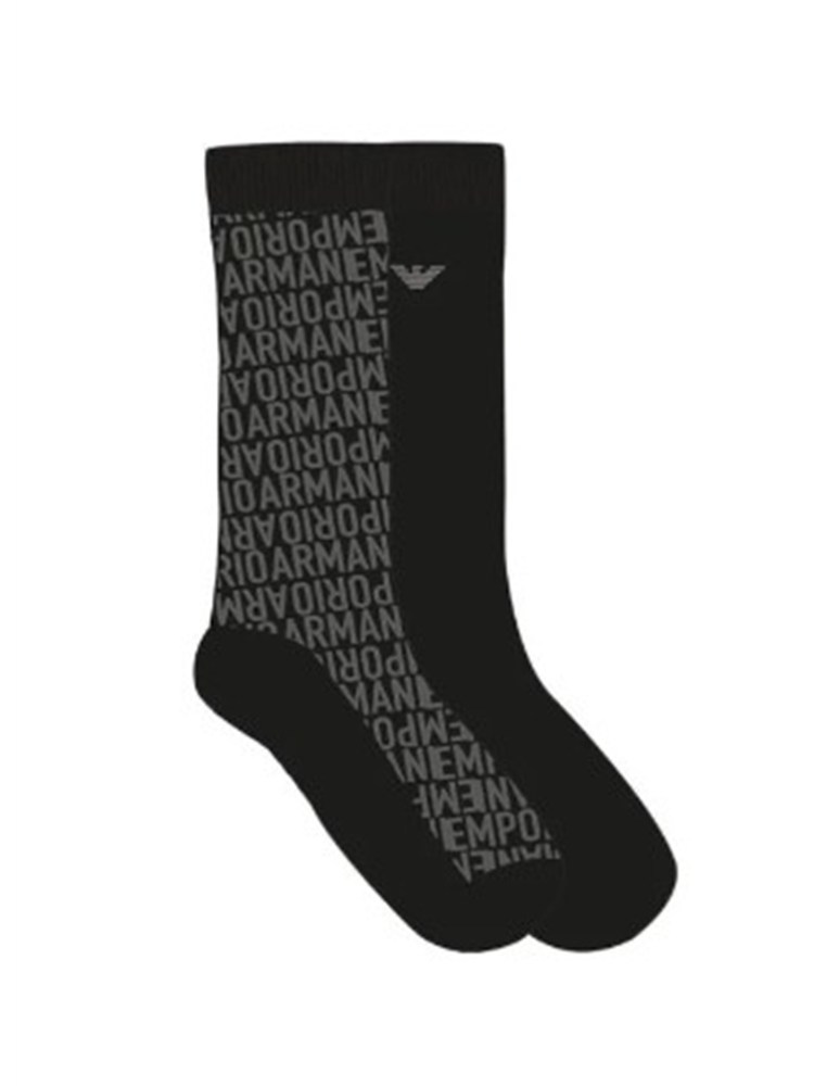 Pack di 2 calzini Emporio Armani neri