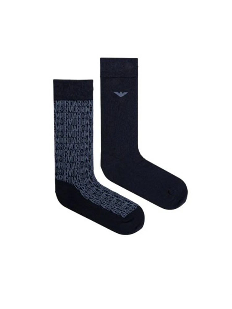 Pack 2 calzini Emporio Armani blu