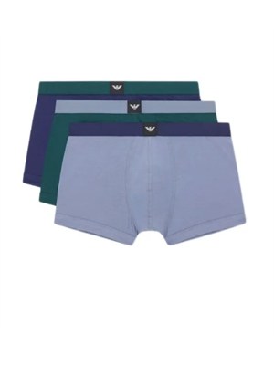 Pack 3 boxer Emporio Armani in cotone stretch in UOMO