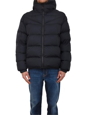 Giubbino Molveno Napapijri in tessuto tecnico nero in UOMO