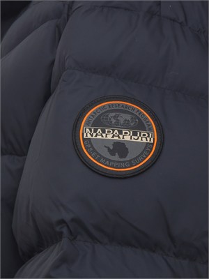 Giubbino Molveno Napapijri in tessuto tecnico nero in UOMO