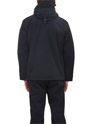 Giacca Rainforest Napapijri in tessuto tecnico nero in UOMO