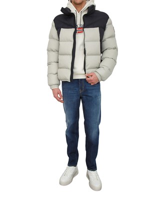 Felpa Aylmer Napapijri in caldo cotone avorio in UOMO