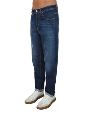 Jeans Peserico uomo in denim twill stretch in UOMO