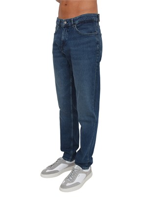 Jeans BOSS Uomo in denim blu in UOMO