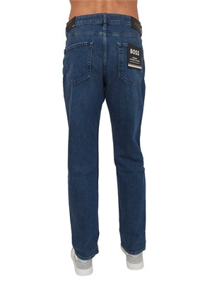 Jeans BOSS Uomo in denim blu in UOMO
