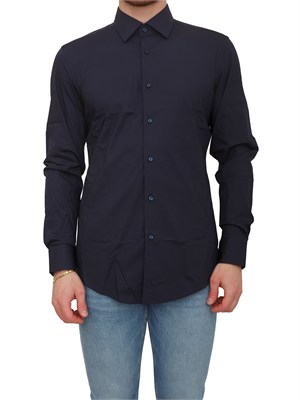Camicia blu H-HANK-KENT
