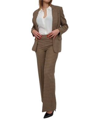 Camicia Twinset in crêpe de Chine bianca in DONNA