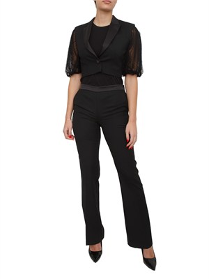 T-SHIRT TWIN-SET NERO in DONNA