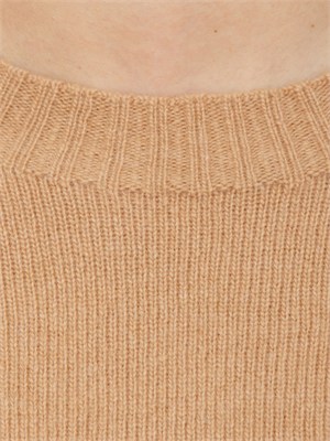 Maglia Twinset in misto lana cammello in DONNA
