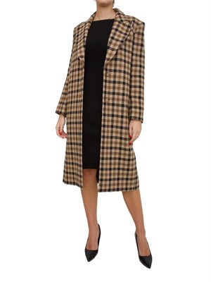 Abito longuette Twinset in maglia di viscosa stretch nero in DONNA