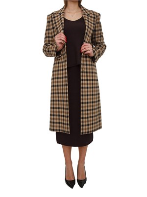 Maglia Twinset misto viscosa marrone in DONNA