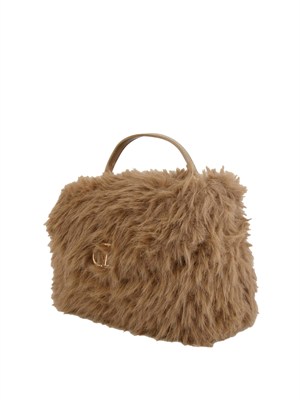 Borsa a tracolla Twinset  'Dreamy' in faux fur in DONNA