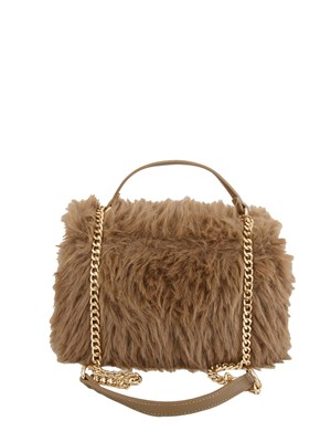 Borsa a tracolla Twinset  'Dreamy' in faux fur in DONNA