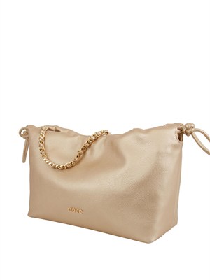 Borsa a spalla media Liu-jo con catena oro in DONNA