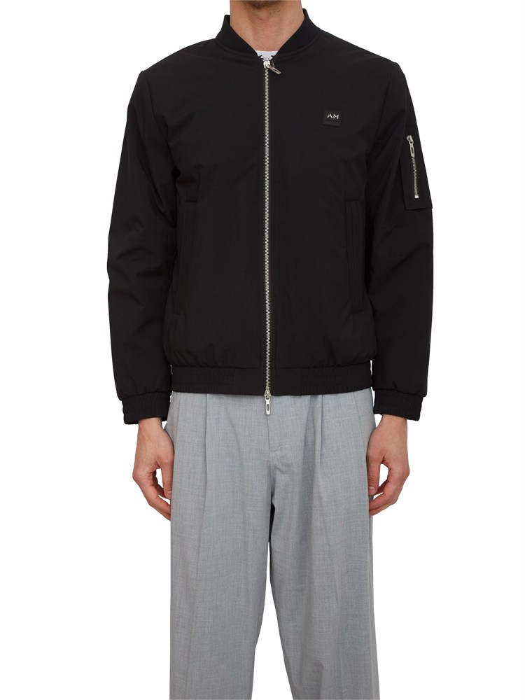 Giubbotto bomber Antony Morato in tessuto tecnico nero