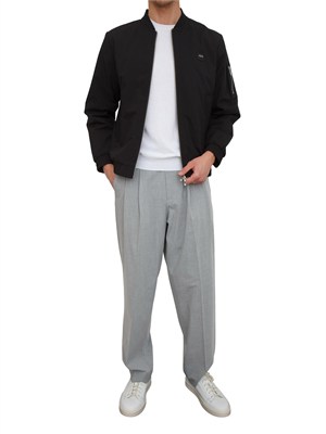 Giubbotto bomber Antony Morato in tessuto tecnico nero in UOMO