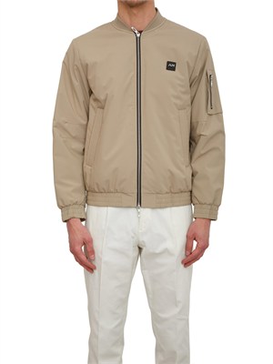 Giubbotto bomber Antony Morato in tessuto tecnico beige in UOMO