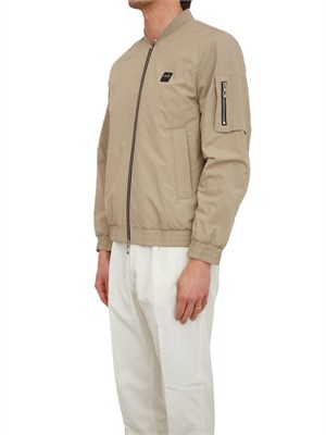 Giubbotto bomber Antony Morato in tessuto tecnico beige in UOMO