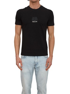 T-shirt Antony Morato in cotone nera in UOMO