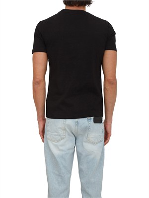 T-shirt Antony Morato in cotone nera in UOMO