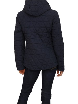 Giubbino Madlaine K-WAY donna in tessuto blu in DONNA