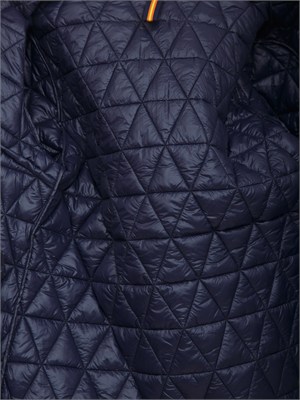 Giubbino Madlaine K-WAY donna in tessuto blu in DONNA