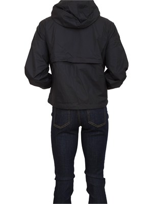 Giubbino reversibile Laurette K-WAY donna in tessuto nero in DONNA