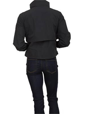 Giubbino Aubette K-WAY donna in tessuto nero in DONNA