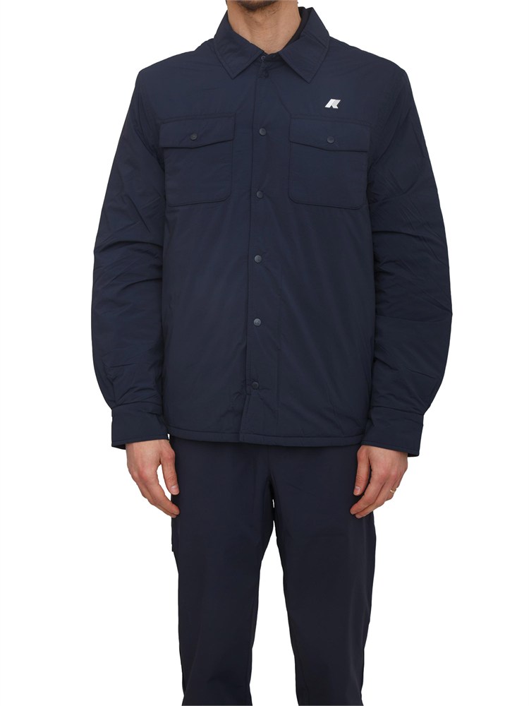 Giubbino uomo Umbert K-WAY in Primaloft e tessuto tecnico beige ghiaccio