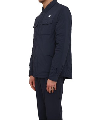 Giubbino uomo Umbert K-WAY in Primaloft e tessuto tecnico beige ghiaccio in UOMO